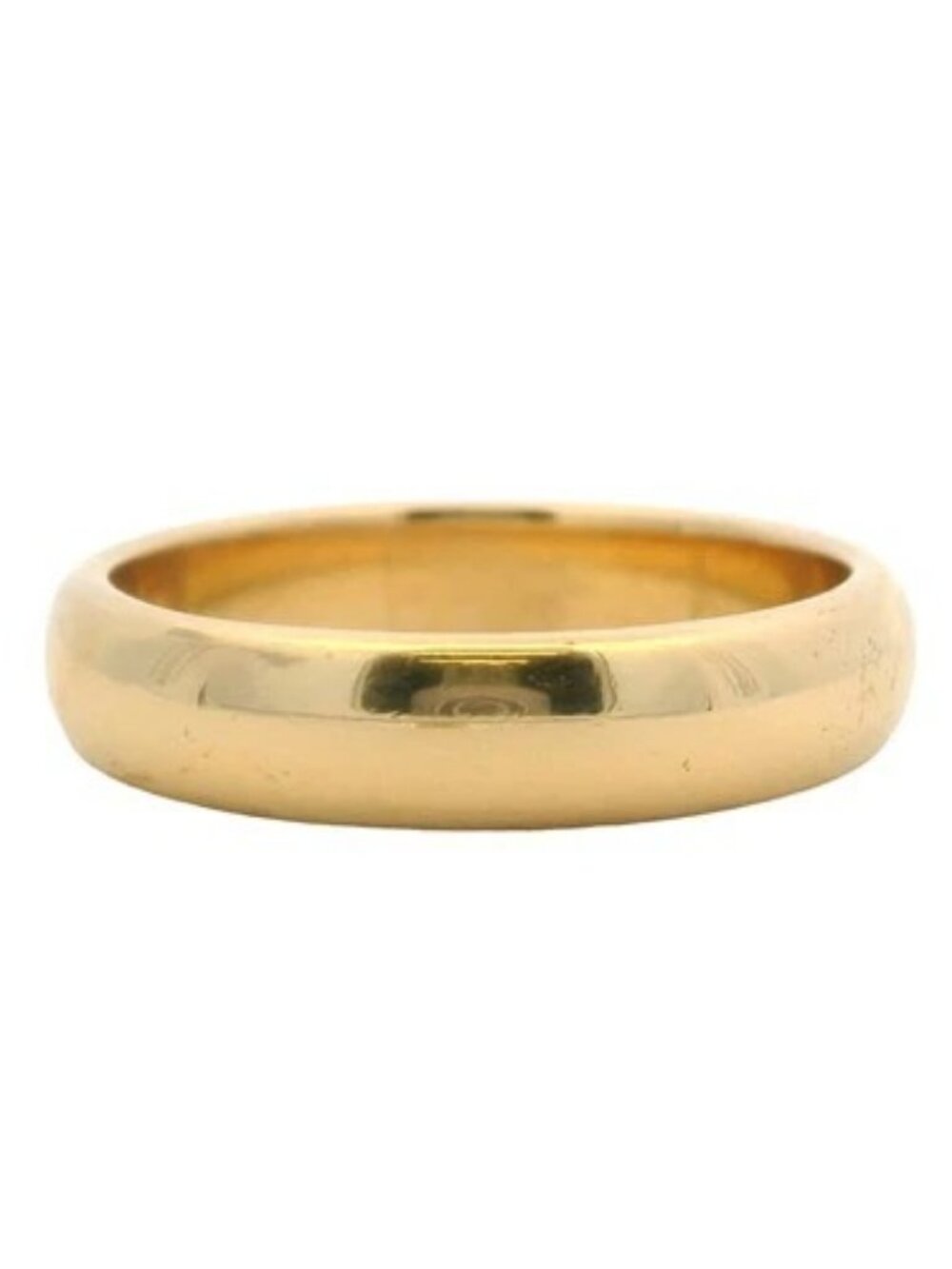 Tiffany & Co Forever Solid 18kt Yellow Gold 4.5mm Wedding Band Size 9